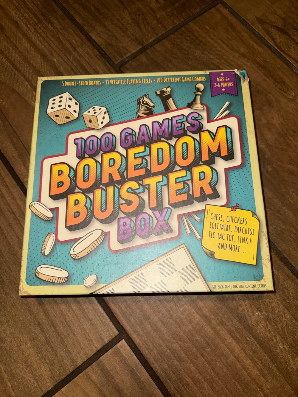 100 Games Boredom Buster Box - NIB